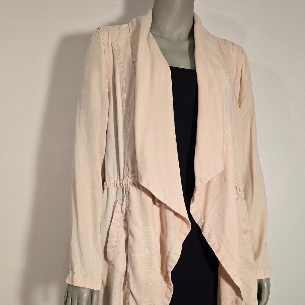 Soft Denim Coat Jacket Waterfall